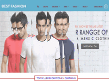 Tablet Screenshot of clothingfixture.com
